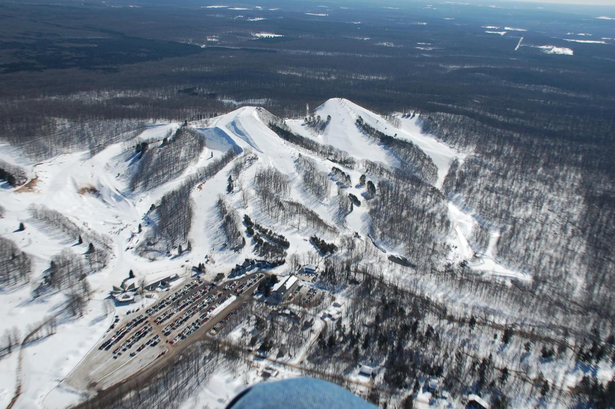 Caberfae Peaks Ski & Golf Resort Harrietta Exterior foto